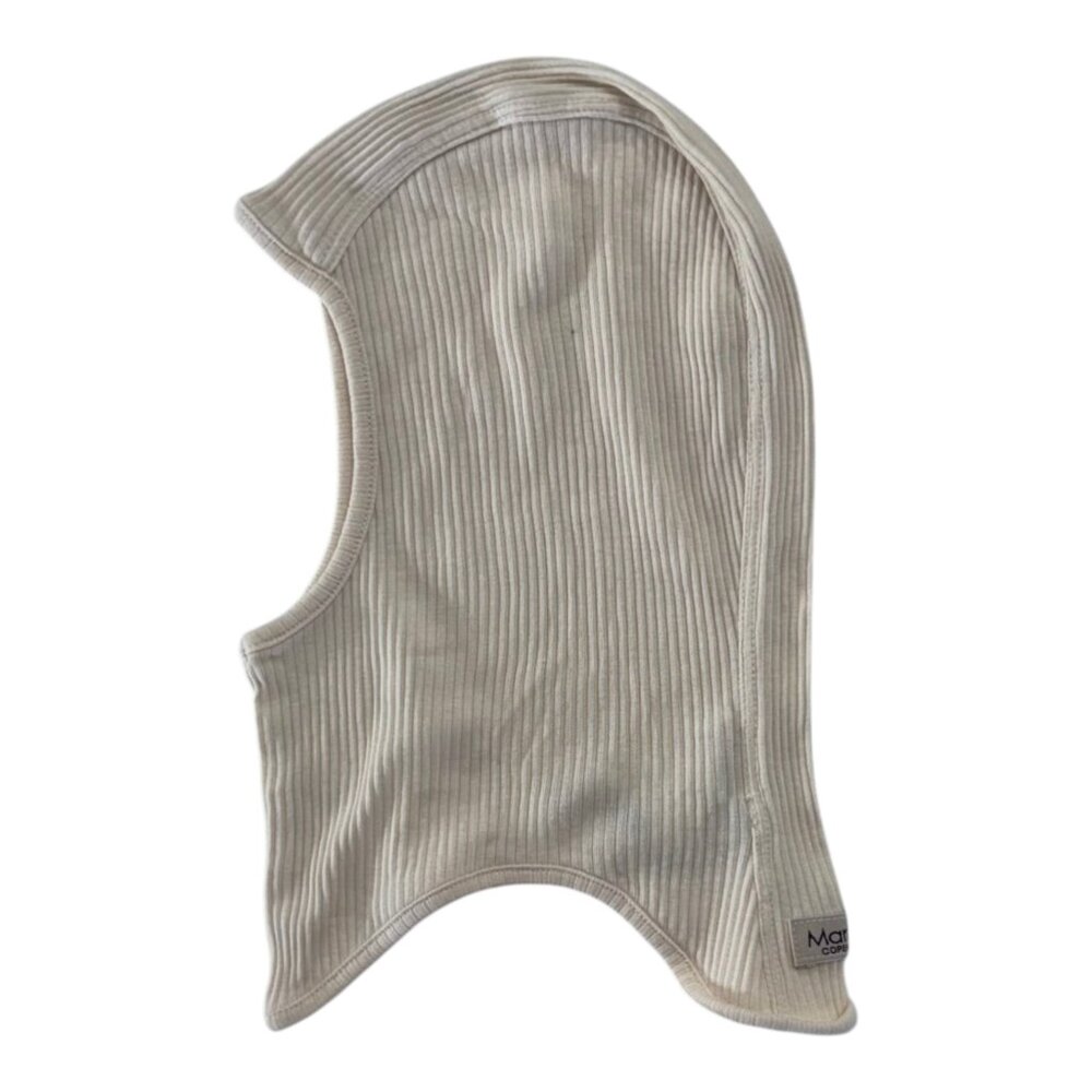 MARMAR COPENHAGEN - SOFT HEAD WEAR - 50%COTT - CREAM - UNISEX- 3Y - NEW NO TAG